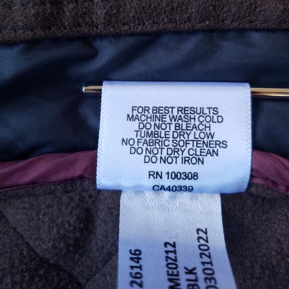 Peter Millar Suffolk Quilted Windproof Full Zip Black Travel Coat Jacket - Picture 13 of 14